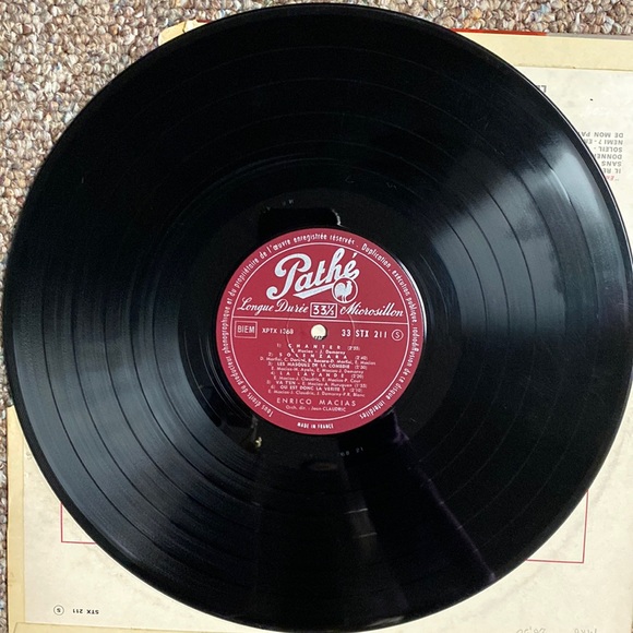 Enrico Macias -“12 nouvelles chansons” French musical 1964 Vinyl record - Picture 4 of 6